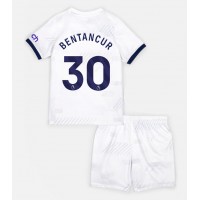 Camisa de time de futebol Tottenham Hotspur Rodrigo Bentancur #30 Replicas 1º Equipamento Infantil 2023-24 Manga Curta (+ Calças curtas)